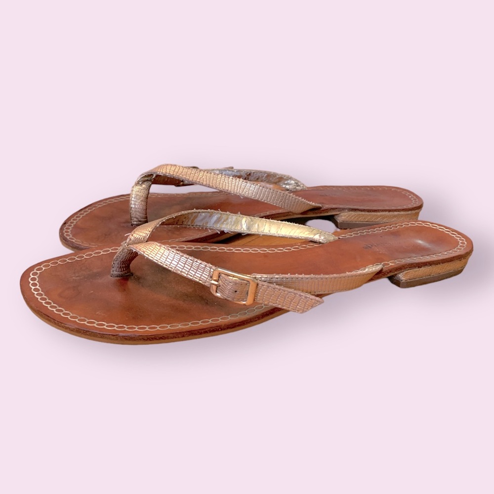 Charles David Leather Sandals